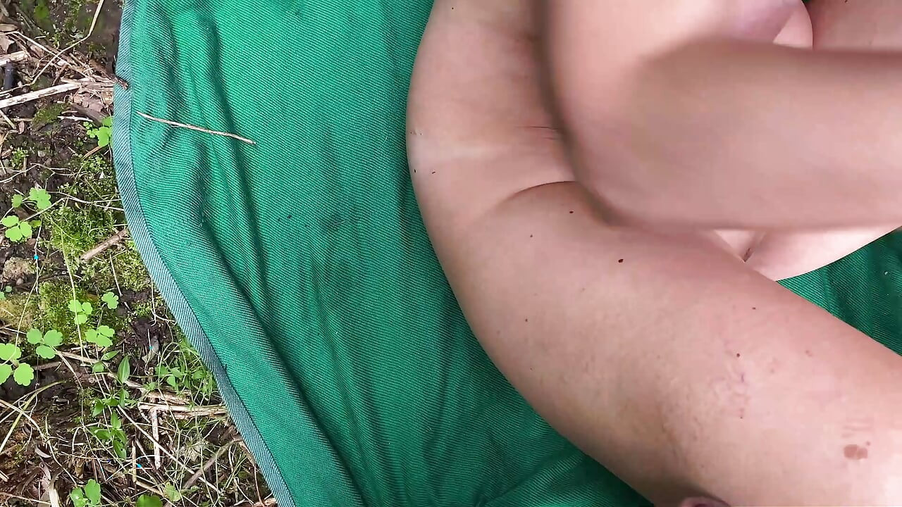 Outdoor Fun Behind an Abandoned House With My Wife Luna