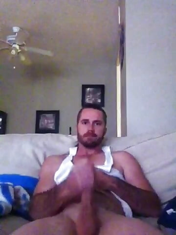 Stroking my cock