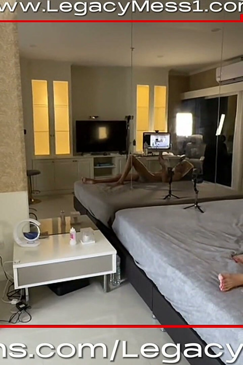 Two Sexy Blonde Hung Asian Shemales Fucking Other Raw Deep Anal