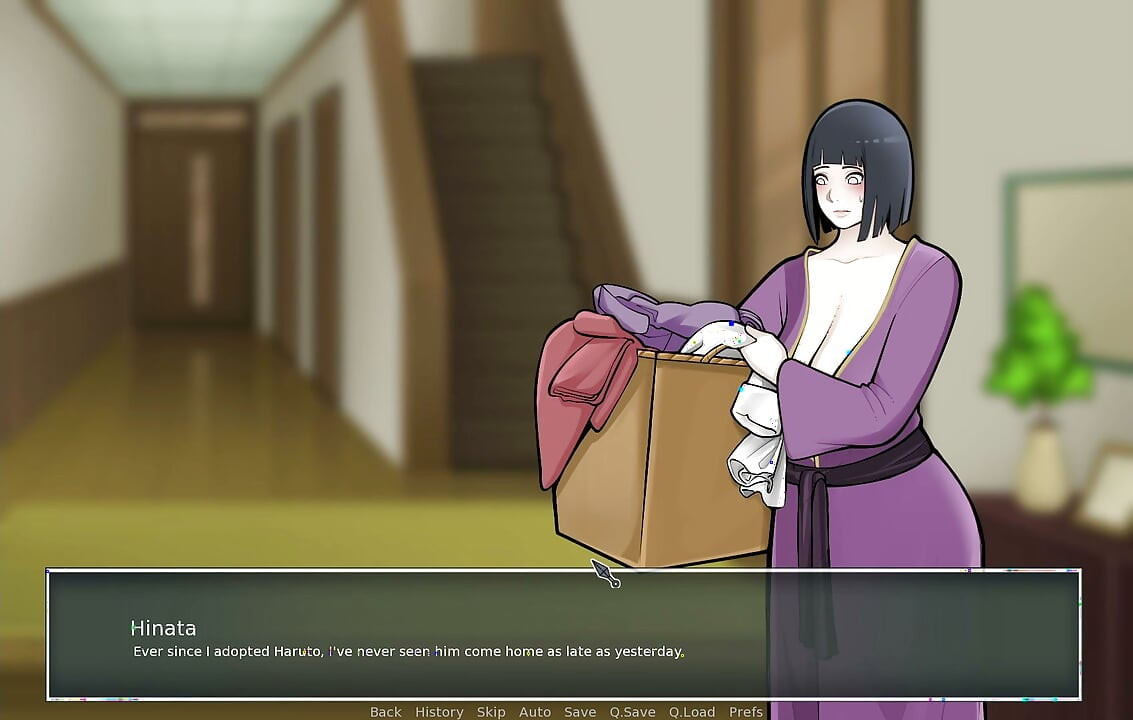 Thick Mommy Hinata taking a shower - Konoha Milfs part 4