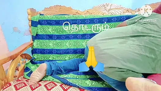 Chennai erkek arkadaşı ile yeşil bluz giyen komşu kız - yakın çekim meme emiyor ve ısırıyor