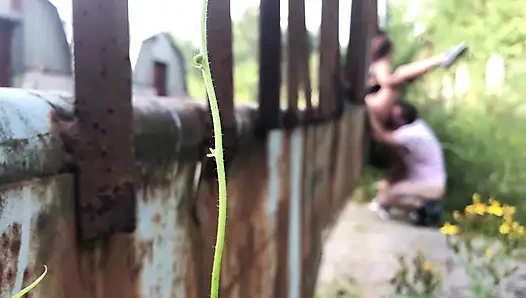 Betapa saya mencintai musim panas untuk kesempatan bercinta di semak-semak