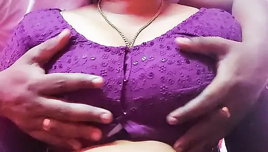 Village girl in saree, doing wonderful sex with affair person