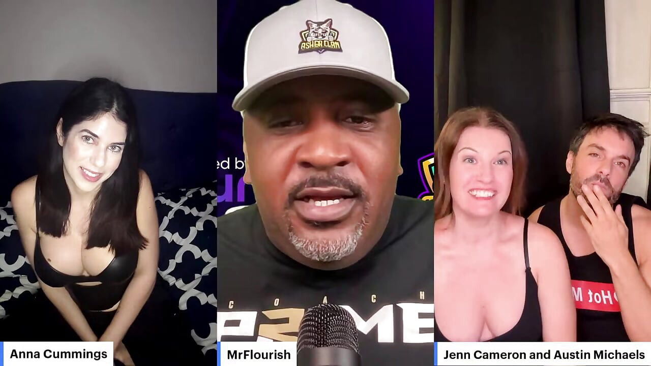 Mrflourish Podcast the Morning After with Guest Adult Star Anna Cummings