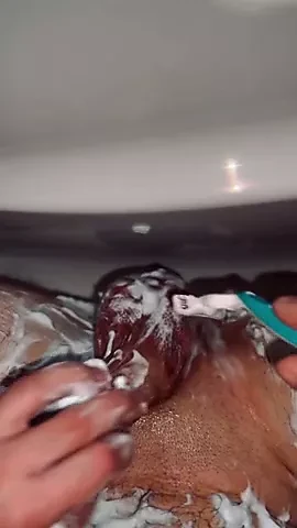 Teen hot boy shave dick for daddy pov closeup