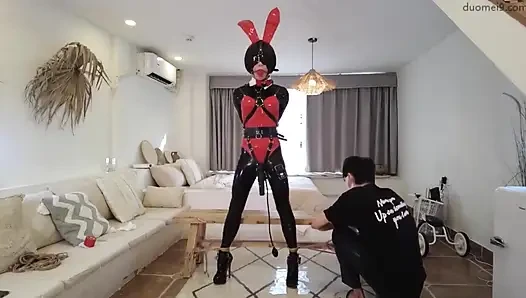 Mz13 - Bunny Girl with Pouting Lips