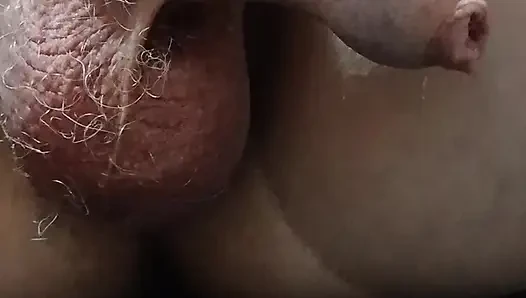 Boşalma ile anal oyun