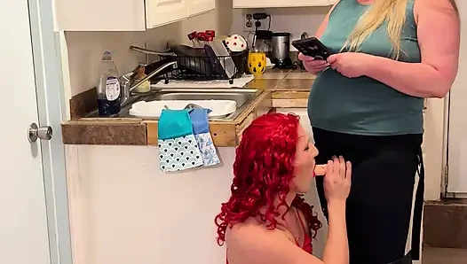 Crossdresser Bailey Wilde Pegged by Woman
