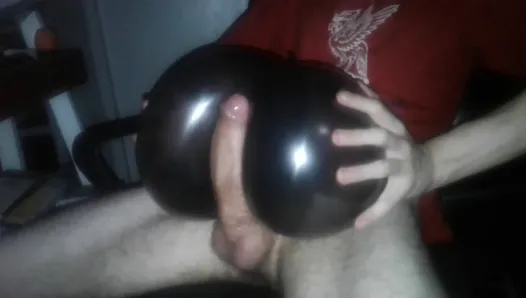 Fucking a Homemade Booty Sex-toy CREAMPIE