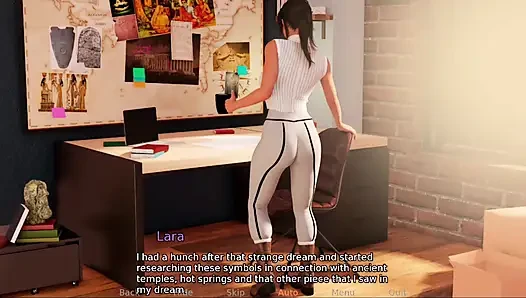 Croft adventure #1 - Lara can't stop thinking about the lesbian