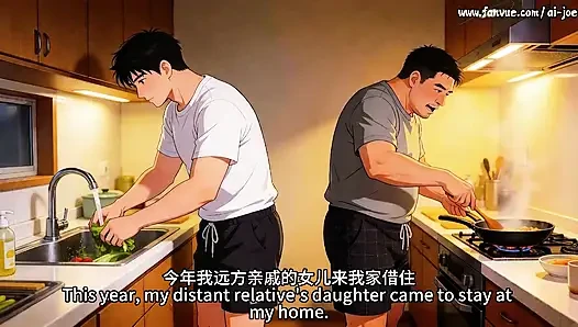 In front of my brother's prese, My sister-in-law actually did such a thing to me. too exciting. Episode 2 AI-generated