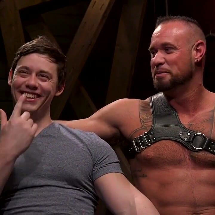 The torment of tobias: muscle hunk submits to michael roman