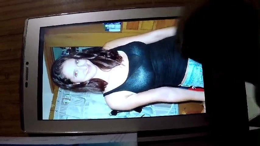 Hot Girl Cum Tribute Request #1