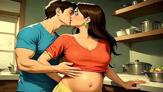 When Sister-in-law Rubbed His Cock with Her Buttocks