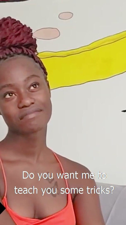 This THICK BLACK TEEN said America was her dream... climbed on and swallowed for the ticket | Clip 1