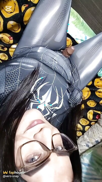 Transgénero caliente Spiderman Venom