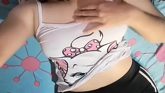 Sexy indische Lehrerin, wenn sie allein zu Hause ist