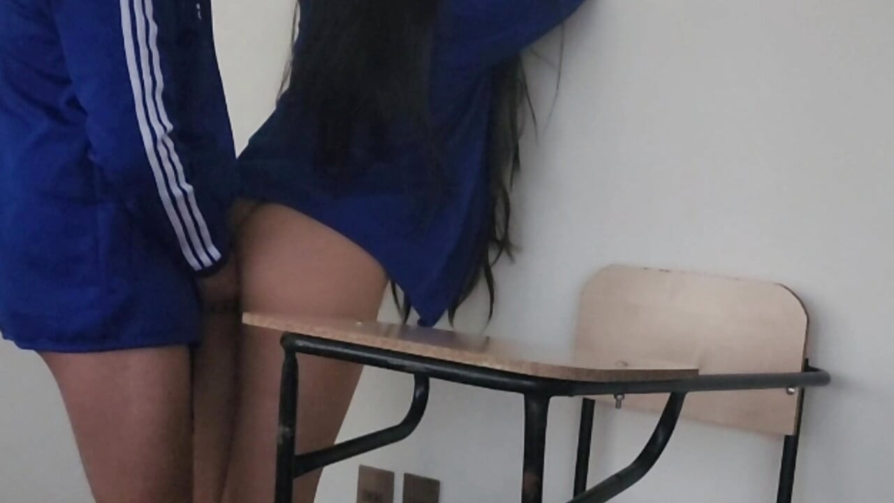 School girl Fucking Her Classmate. Inexperienced Student Lets Him Touch and Fuck Herself
