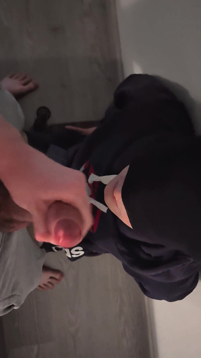 His Holes Already Hurt From Me. Feel Sorry for Him. Still Gotta Drain. Just Light Oral This Time.