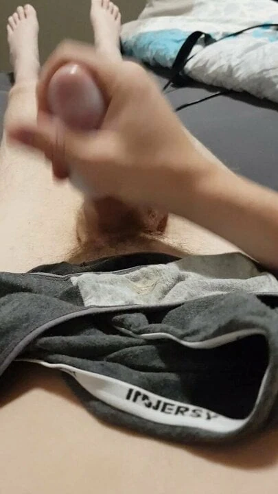 Little cum on  panties