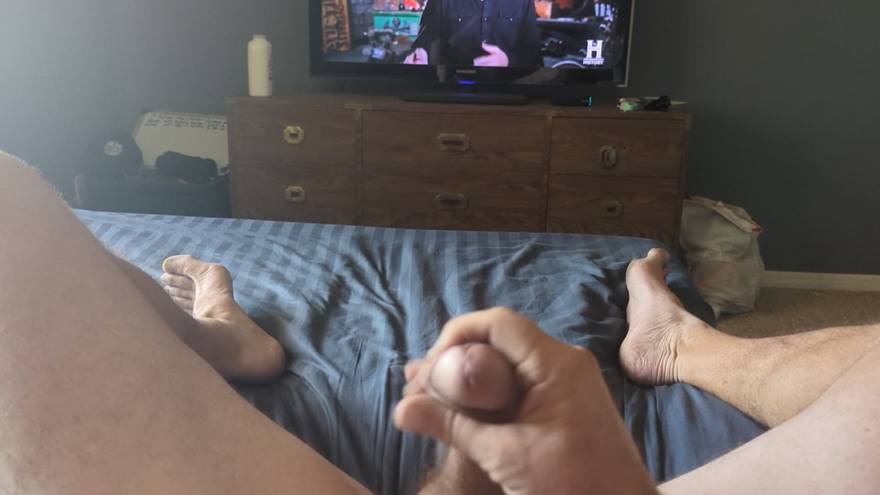 Myself stroking