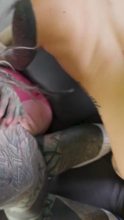 POV Gothic Beautys Tattooed with Glasses on ANAL! | Clip 1