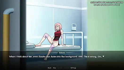 Наруто: Куноити тренер - 18-летняя миниатюрная азиатская тинка Sakura раком анальный секс с кримпаем в ее офисе в больнице