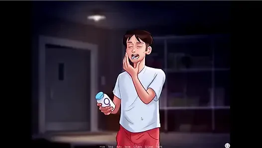 Summertime saga - Eva had her baby ... Johannes fucked Maria while tony was there