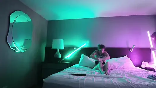 Sepong kontol dan ngentot harrison mark tali diikat