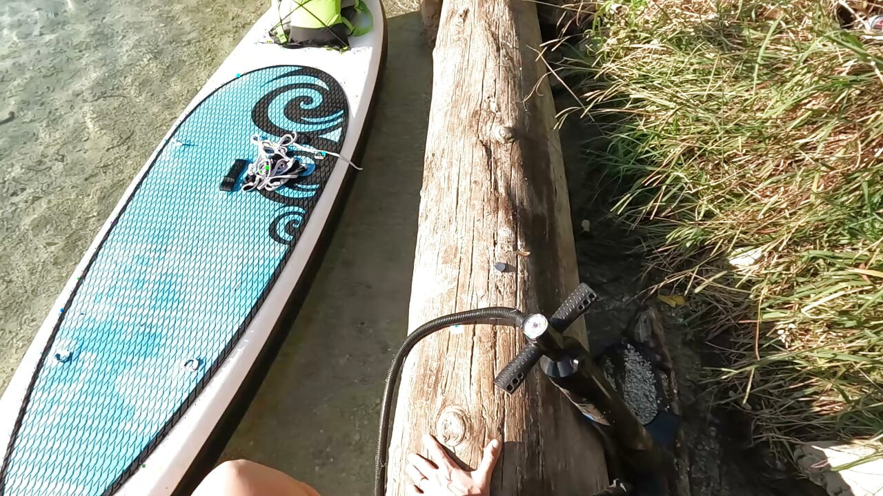 Fucking on a Paddleboard & Getting a Facial at the Lake POV
