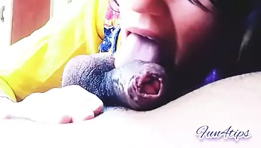 Cum In Mouth And Swallow Close-Up