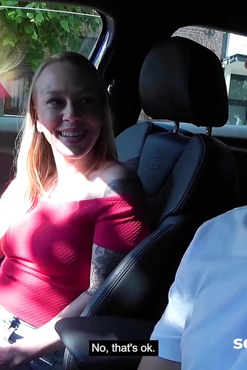 Interracial: Black guy fucks teen in his car (Holland porn)