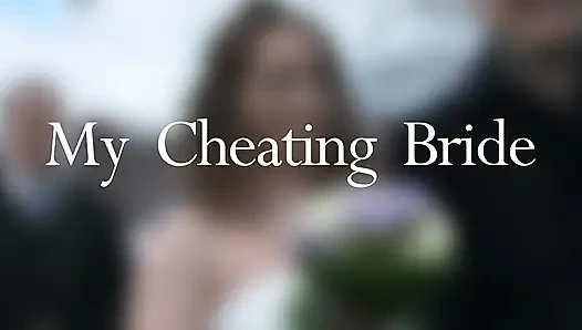 Cheating bride gets fucked hard