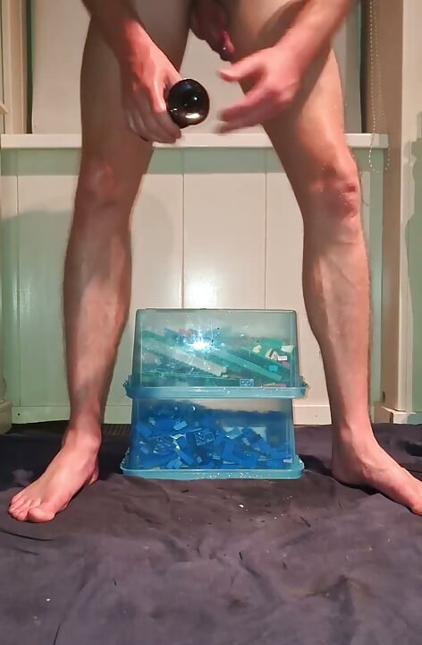 Gay Solo Big Dick - Anal Dildo Ride