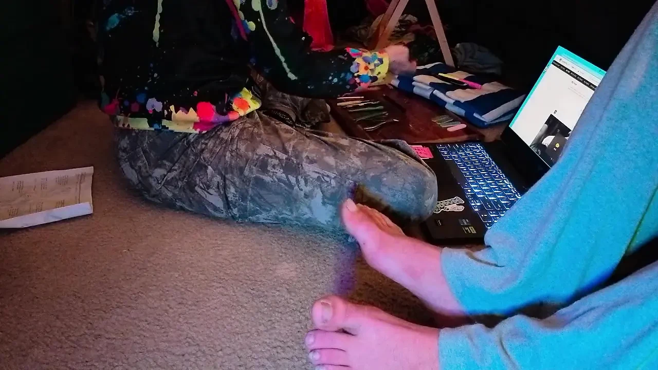Part 2 of Pedicuring Daddy’s Feet