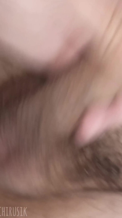 Thick Cum on The Face of An Obedient Twink After Hot Sex!