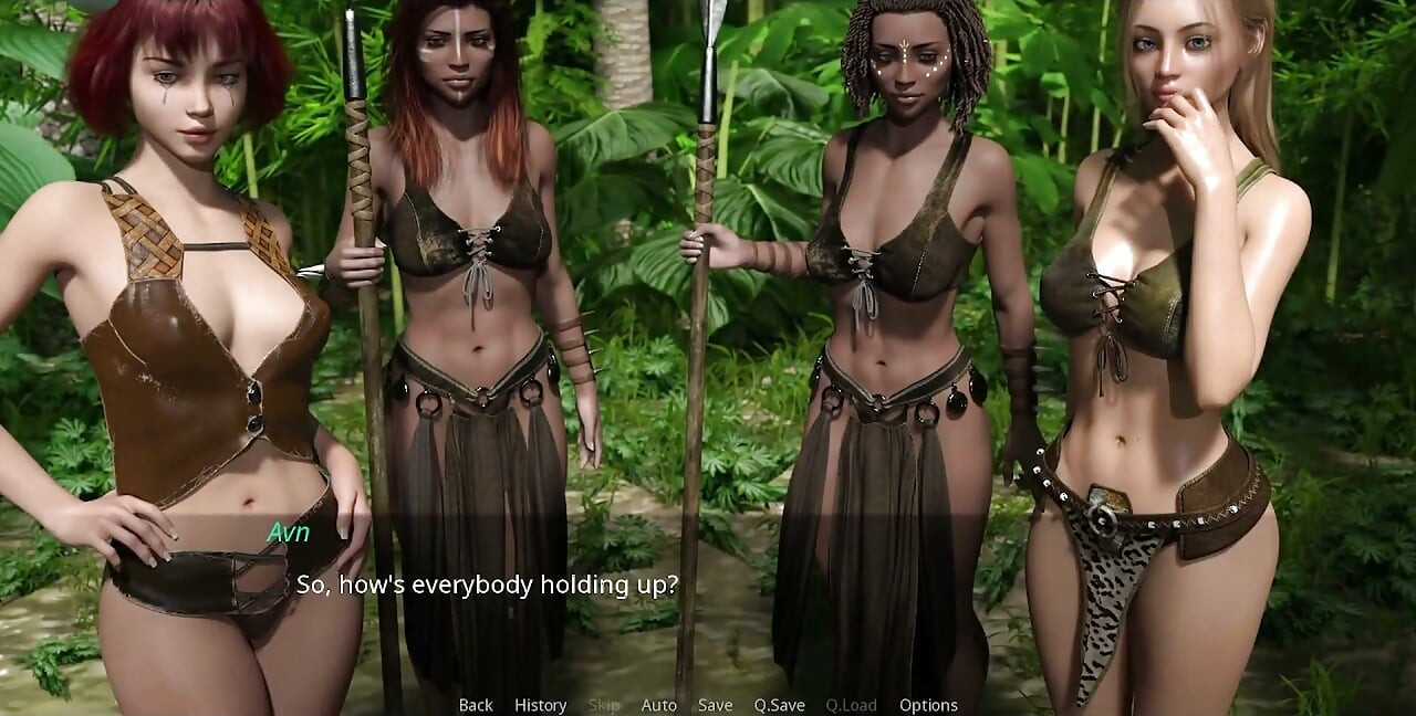 The Lust City - Short Haired Red Head with Big Tits Shows Us Around Her Jungle