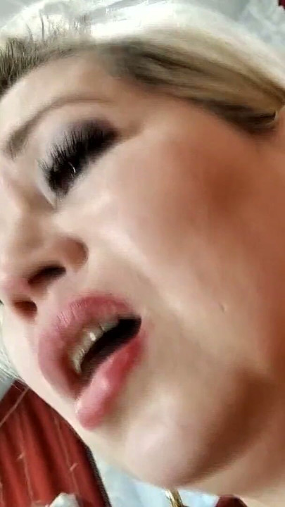A lady in red or a mature queen with a dick in her mouth! | Clip 1