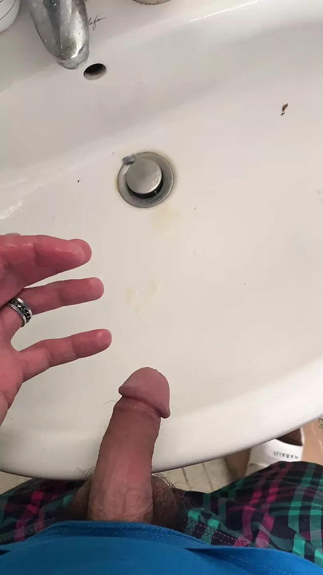 An Algerian guy is uncorking the pipe with his tool