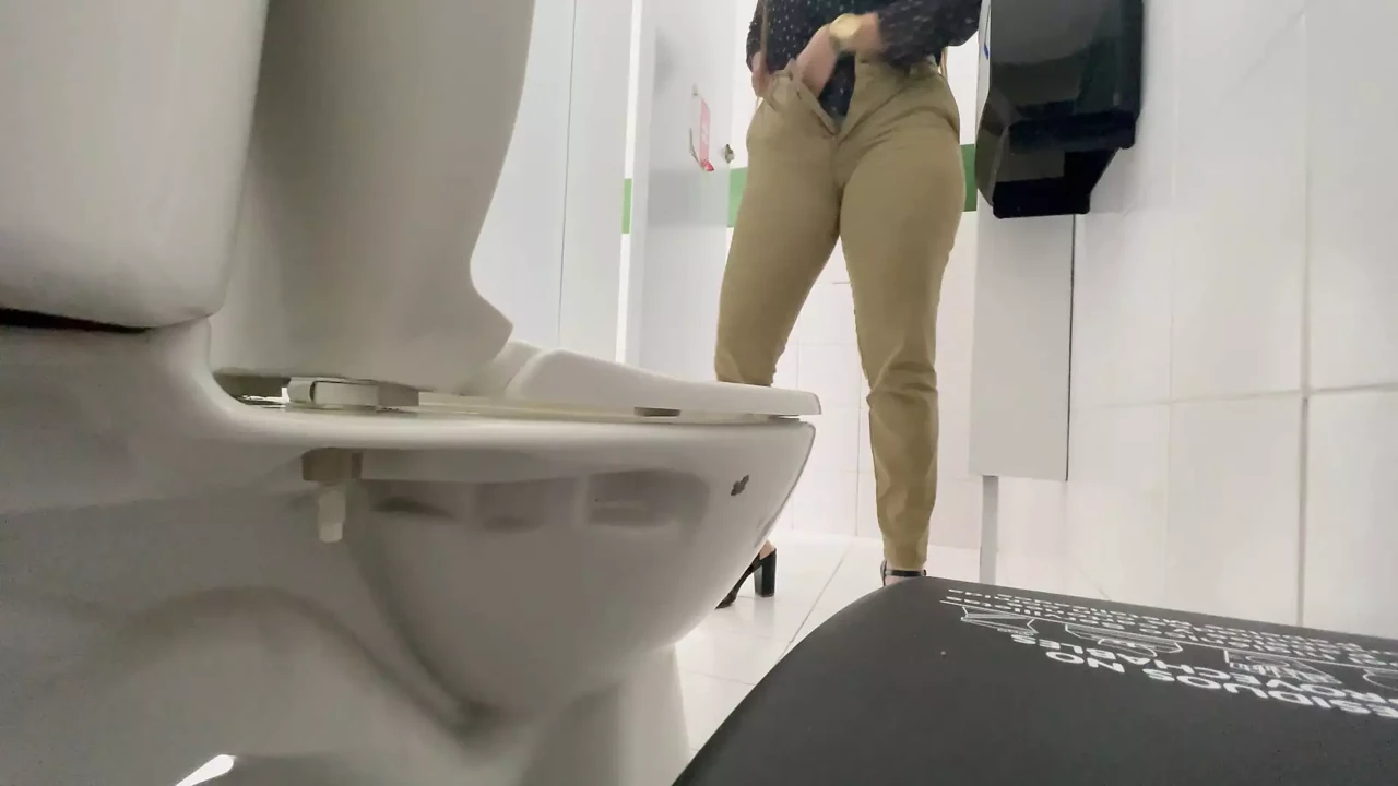 Camera in public bathroom records Dr. VERGARA's secretary