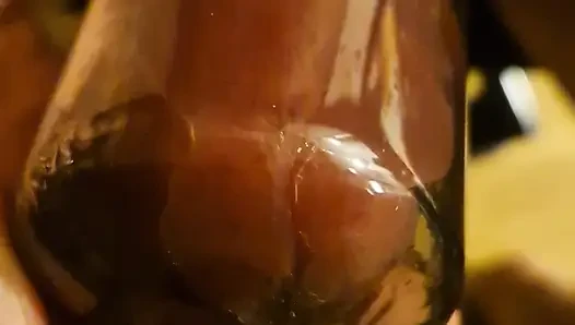 Pompa ve ses çalma seansı -- yumuşak silikon çubuklar