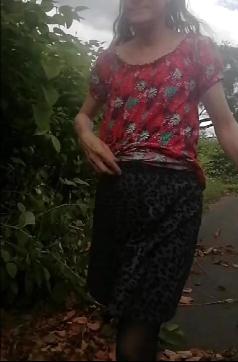 Slutty Bella Does A Hot Outdoors Strip And Cum