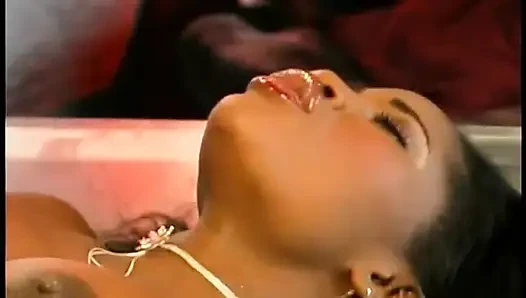Sexy black cock rider gets facialized after sex