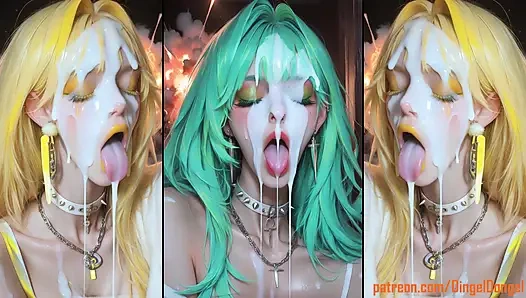 Bab 2: karakter anime wajahnya dicrot sperma sampai banjir.