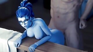 Perezosa Soba caliente 3d sexo hentai compilación -24