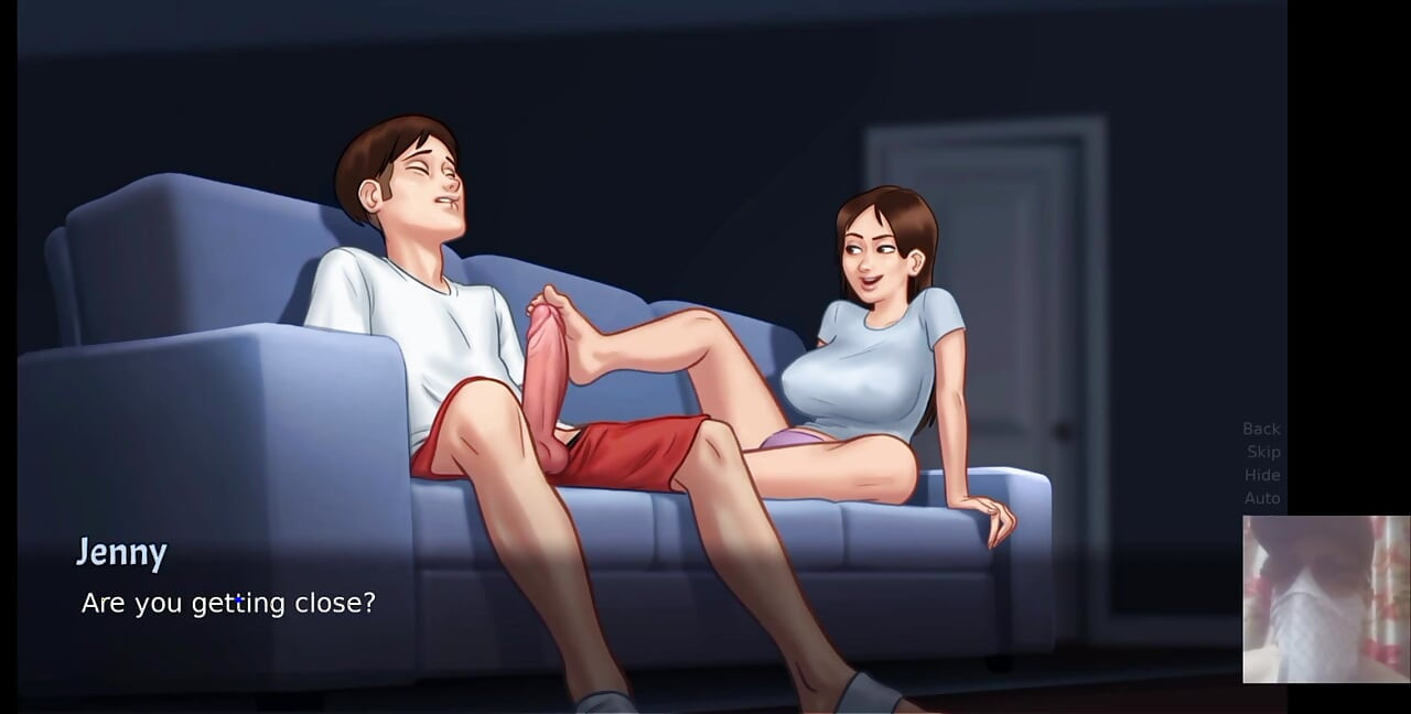 Big Boobed Step-Sis was surprised!!! She caught me while jerking and I fucked her.