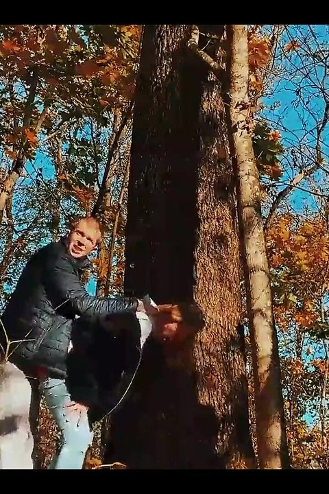 Fucked a Beauty with a Big Ass in the Forest While Walking