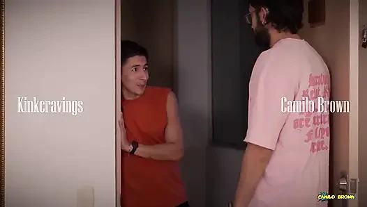 Neighbor Kinkcravings Has No Water I Spy Him Showering at My Place, Get Caught & Fuck Him Bareback Until Creampie