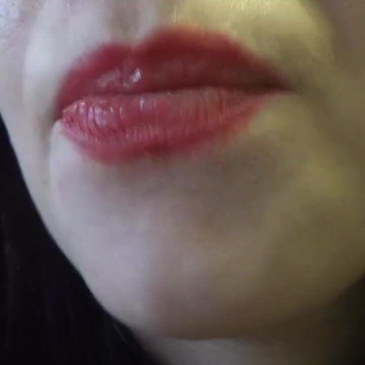 Tongue and spit play with a lot of teasings