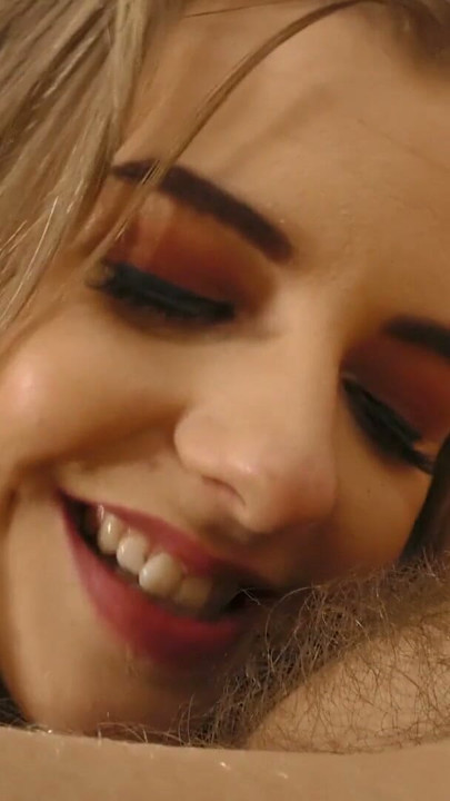 Hot Babe Blonde Gabie Devours Her Stepmother’s Hairy Pussy! | Clip 1